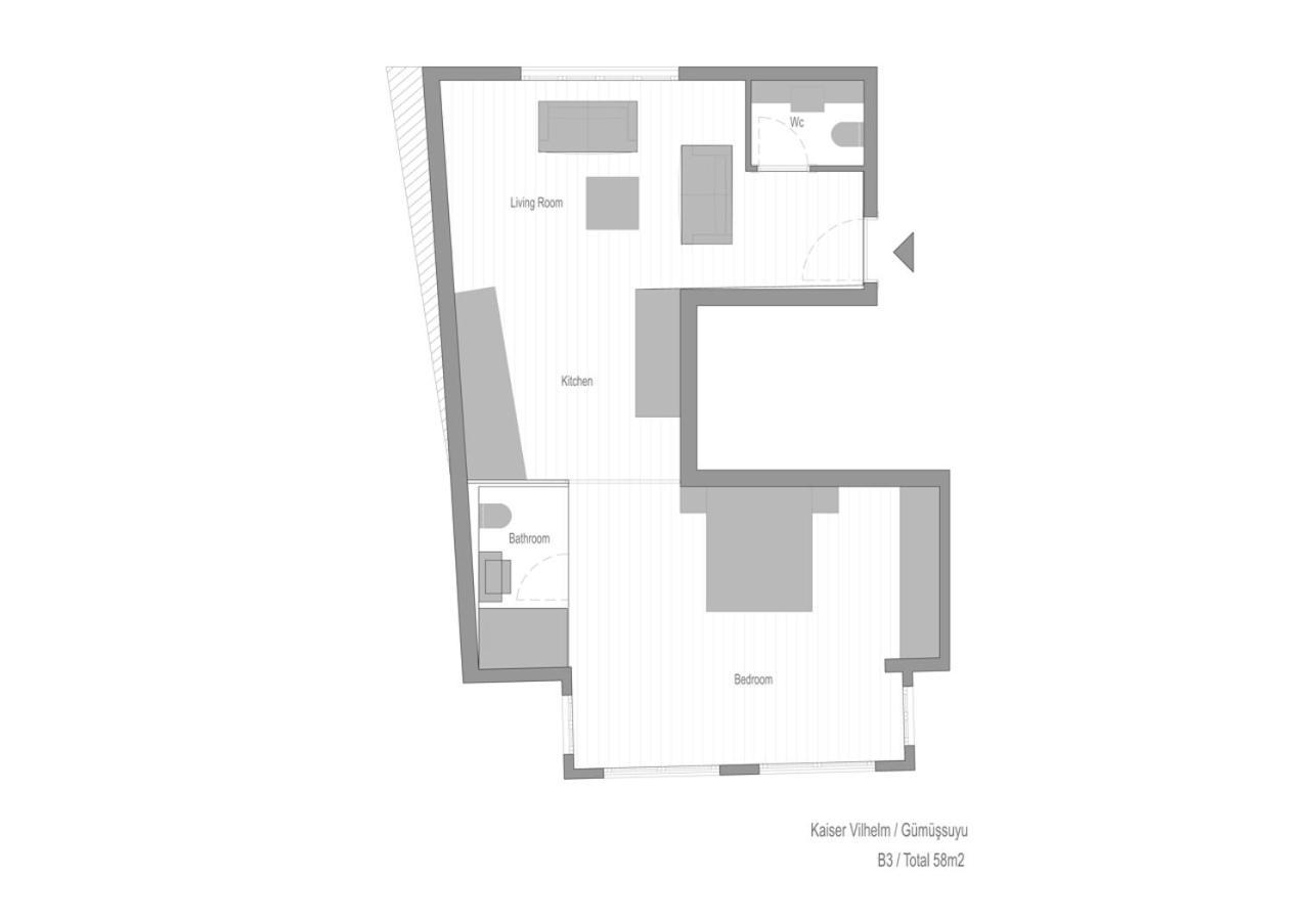 伊斯坦布尔X Flats Vilhelm公寓 外观 照片